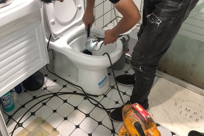 越城疏通下水道