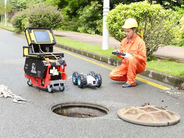 越城管道机器人检测